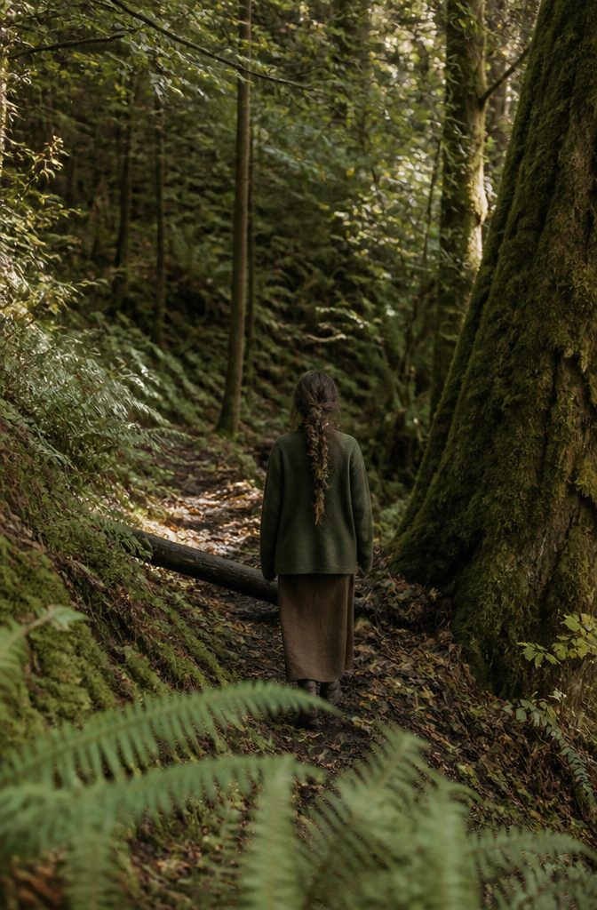 Forestcore beauty photograph